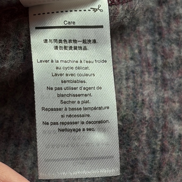 Smartwool Hudson Trail Pullover Cowl Neck Sweater Size XL - Picture 7 of 8